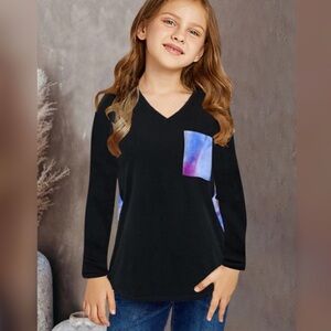 Kids•Just Dreaming Tie Dye Back Tee